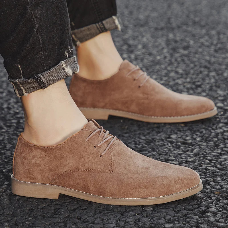 Trento Suede Lace-Up Shoes - Saint Drako