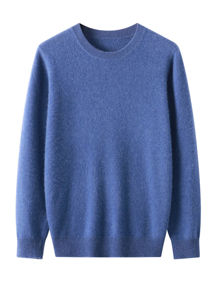 Merino Wool Crew Neck Sweater - Saint Drako