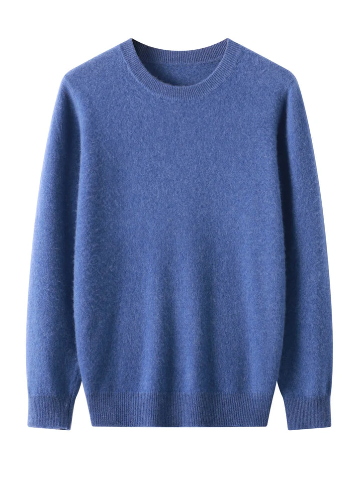Merino Wool Crew Neck Sweater - Saint Drako