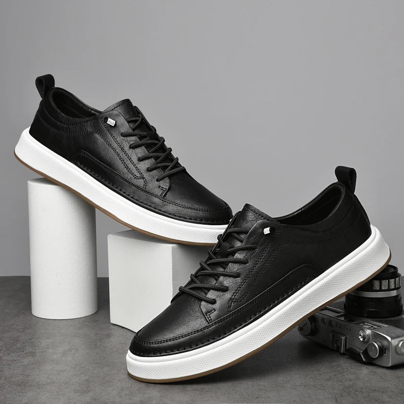 Berkeley Genuine Leather Sneakers - Saint Drako