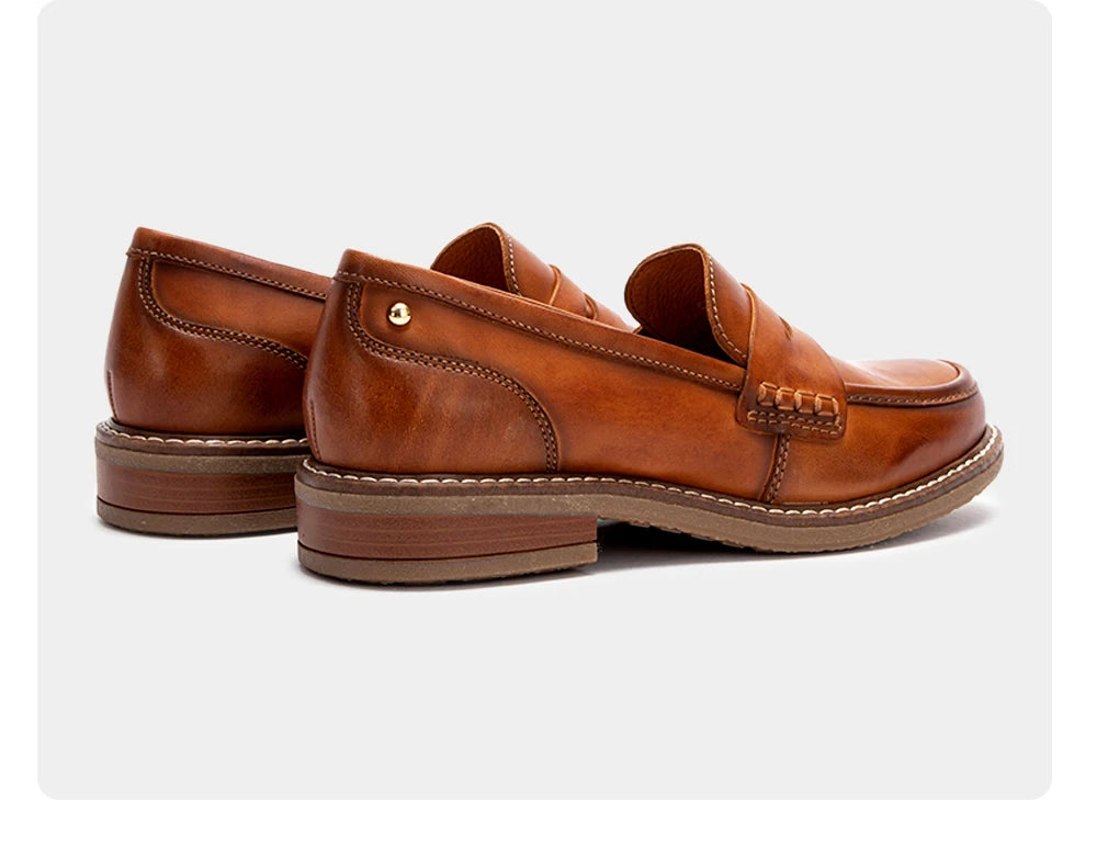 Valetta Orthopedic Leather Loafers - Saint Drako