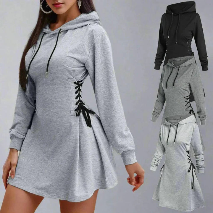 Lacevia Hoodie Dress - Saint Drako