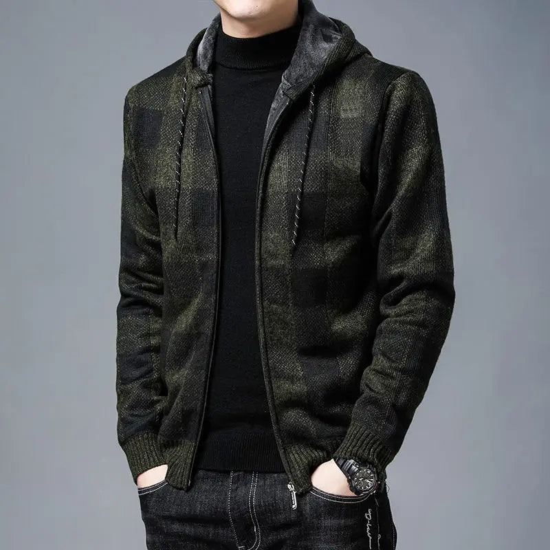 Westbury Plaid Hooded Jacket