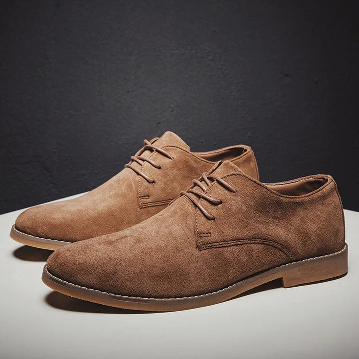 Novaro Suede Oxford Shoes - Saint Drako
