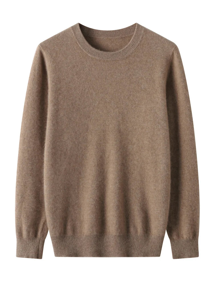 Merino Wool Crew Neck Sweater - Saint Drako