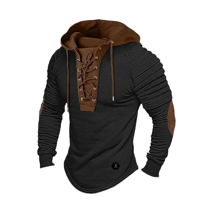 Stonebridge Slim Fit Lace-Up Hoodie
