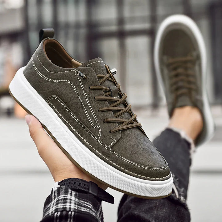 Berkeley Genuine Leather Sneakers - Saint Drako