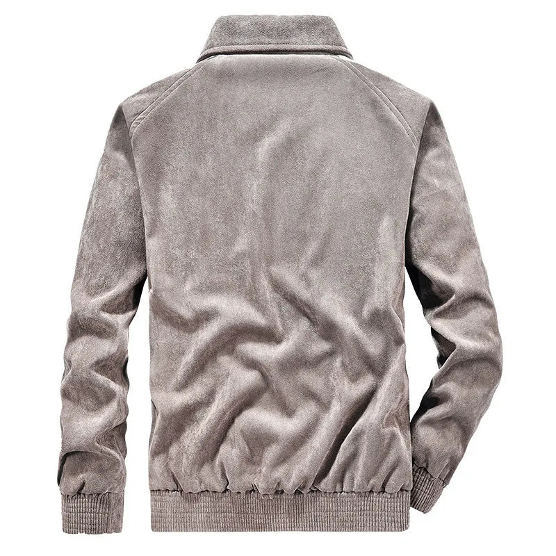 Romeo Suede Autumn Coat - Saint Drako