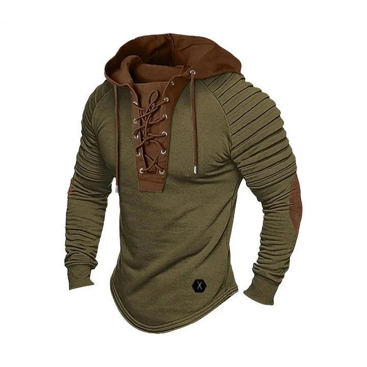 Stonebridge Slim Fit Lace-Up Hoodie