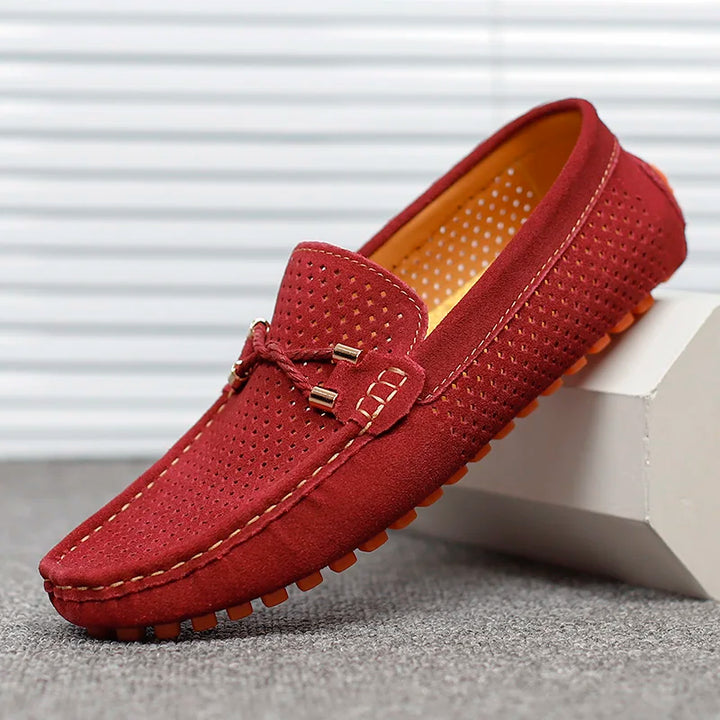 Adrian Leather Slip-On Loafers - Saint Drako