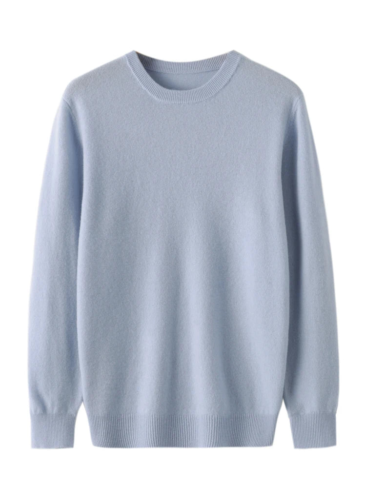 Merino Wool Crew Neck Sweater - Saint Drako
