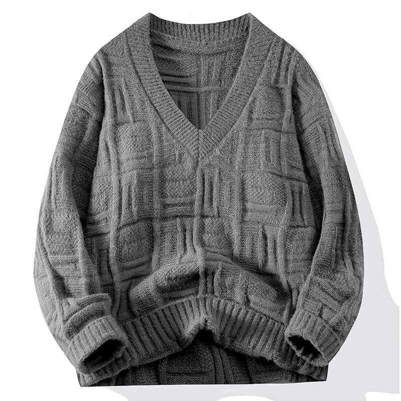 Ravello Knit V-Neck Sweater - Saint Drako