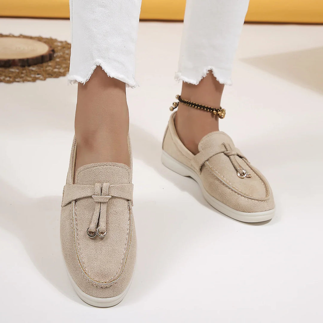 Chic Urban Suede Loafers - Saint Drako