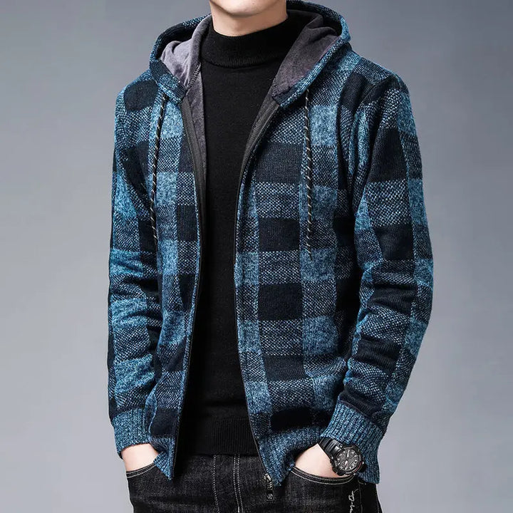 Westbury Plaid Hooded Jacket