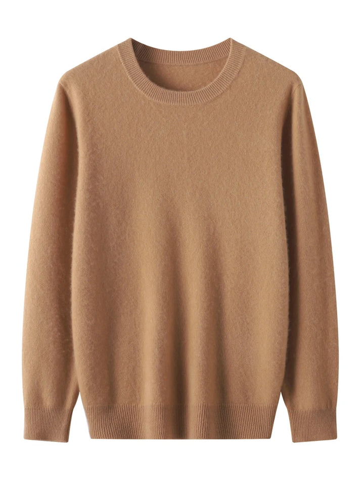 Merino Wool Crew Neck Sweater - Saint Drako