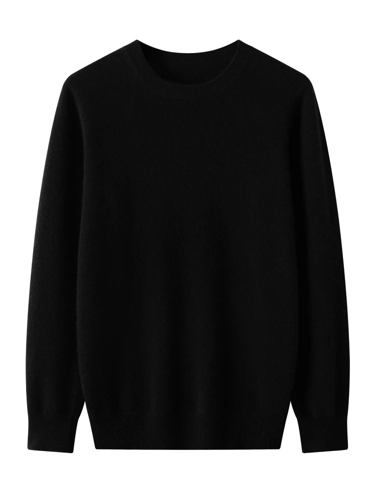 Merino Wool Crew Neck Sweater - Saint Drako