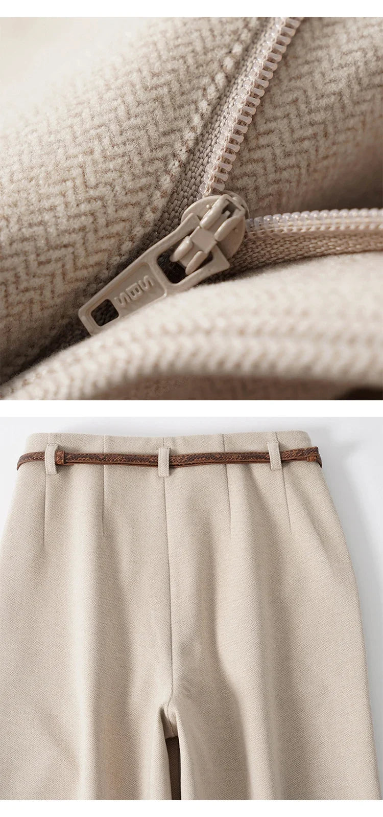 Valona Wide-Leg Wool Trousers