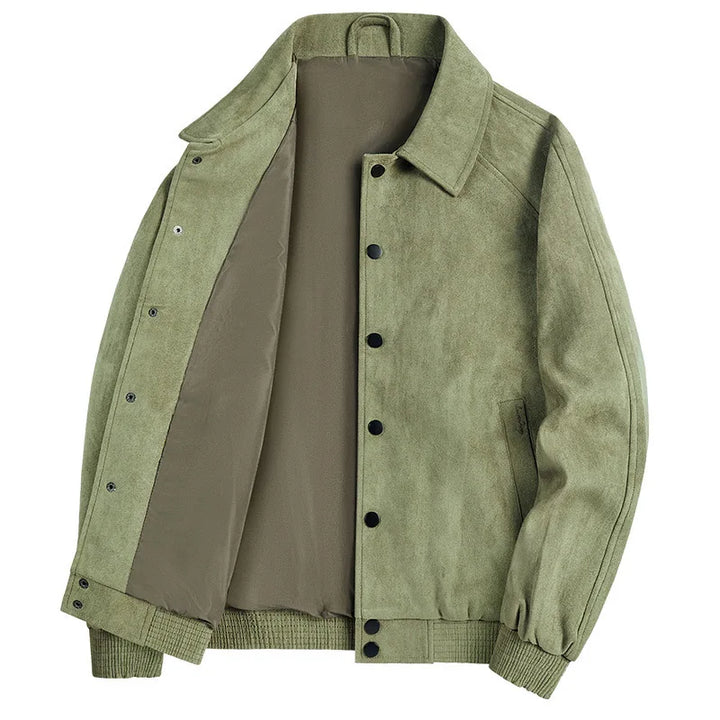 Romeo Suede Autumn Coat - Saint Drako