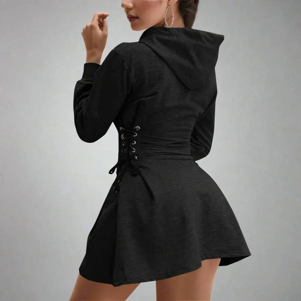 Lacevia Hoodie Dress - Saint Drako