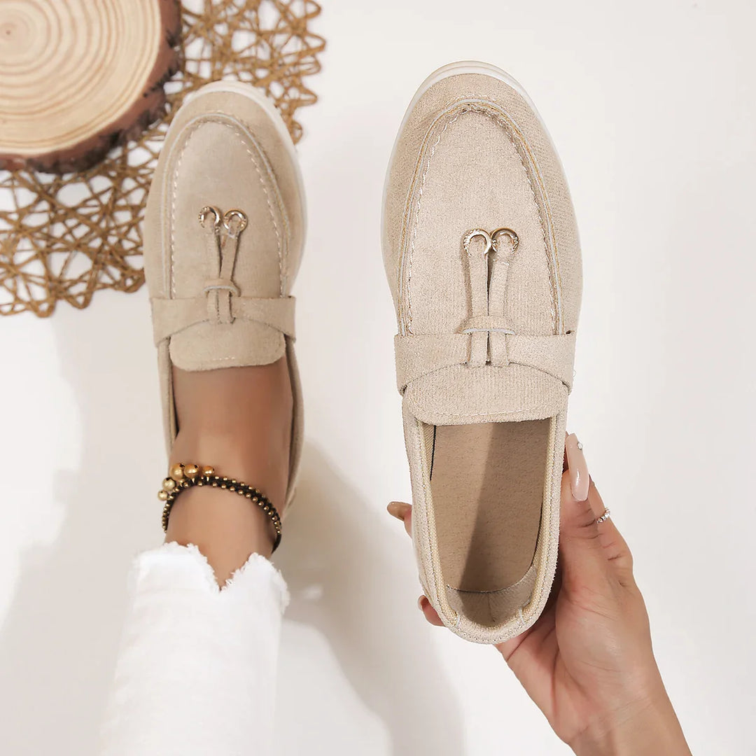 Chic Urban Suede Loafers - Saint Drako