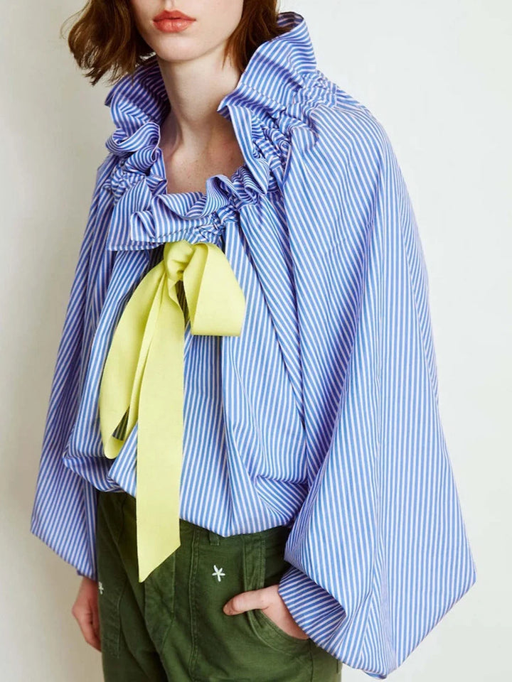 Portsea Puffed Cotton Blouse