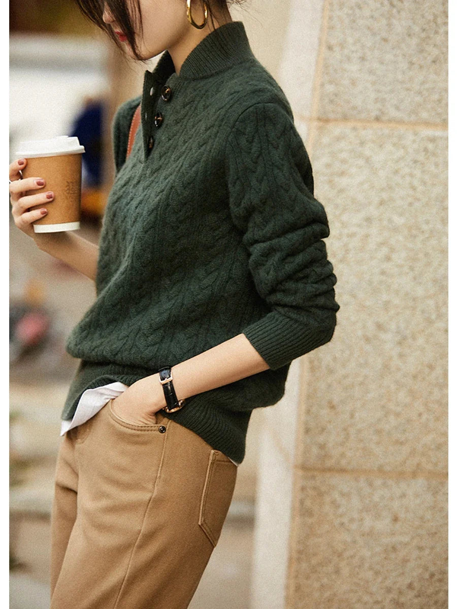 Monza Cable Knit Sweater