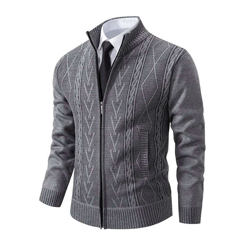 Turin Padded Cashmere Knit Jacket - Saint Drako