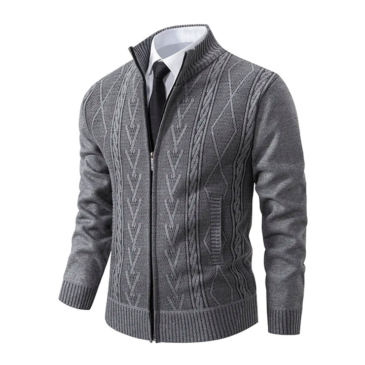Turin Padded Cashmere Knit Jacket - Saint Drako