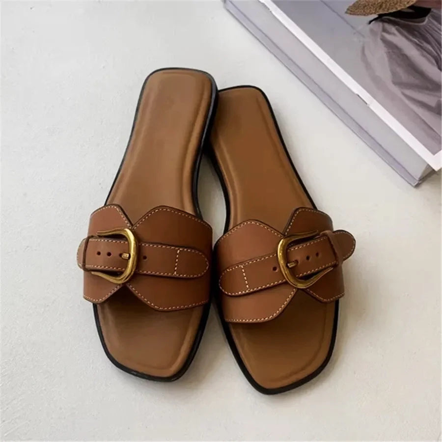 Chrisee Buckle Sandals