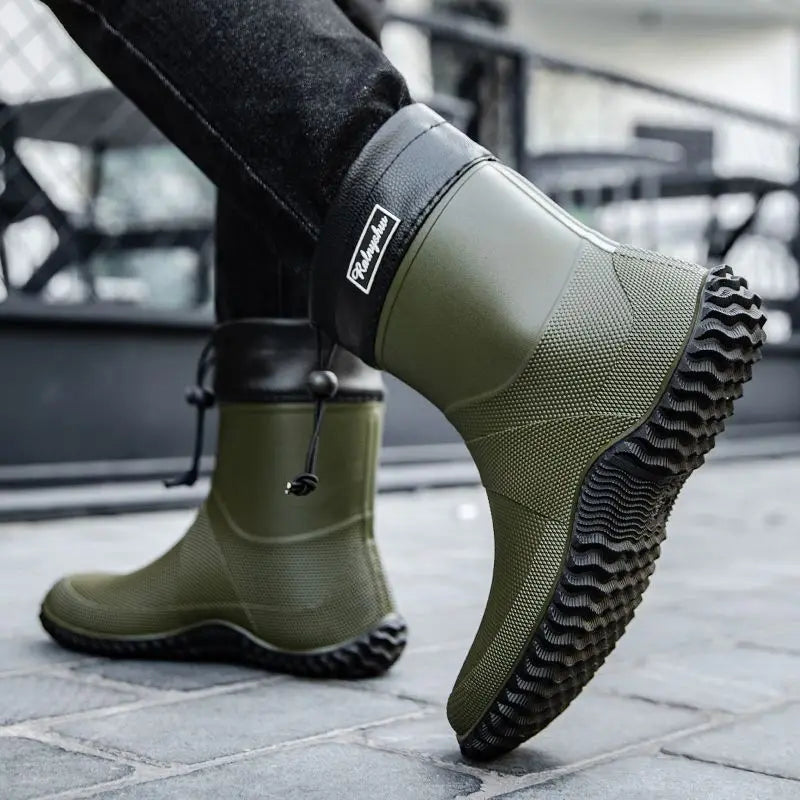 Bergen Waterproof Short Rain Boots - Saint Drako
