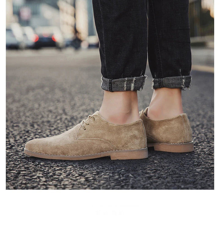 Trento Suede Lace-Up Shoes - Saint Drako