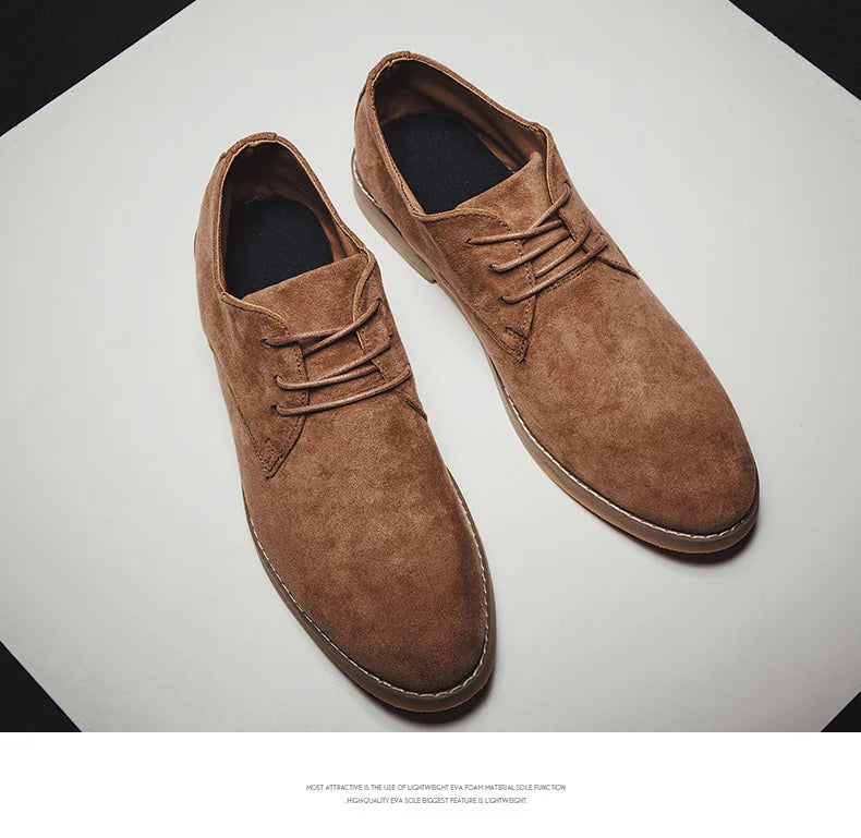 Trento Suede Lace-Up Shoes - Saint Drako