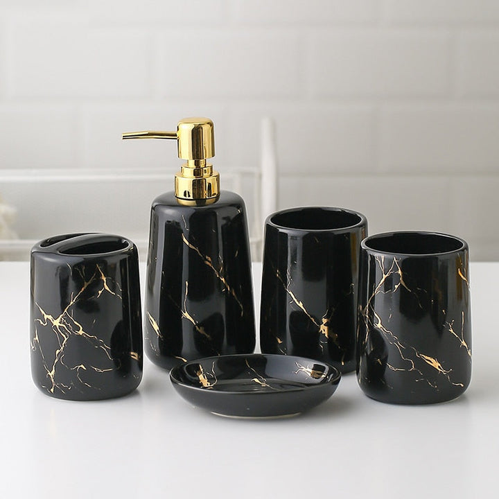 Prestige Porcelain Bathroom Collection Set