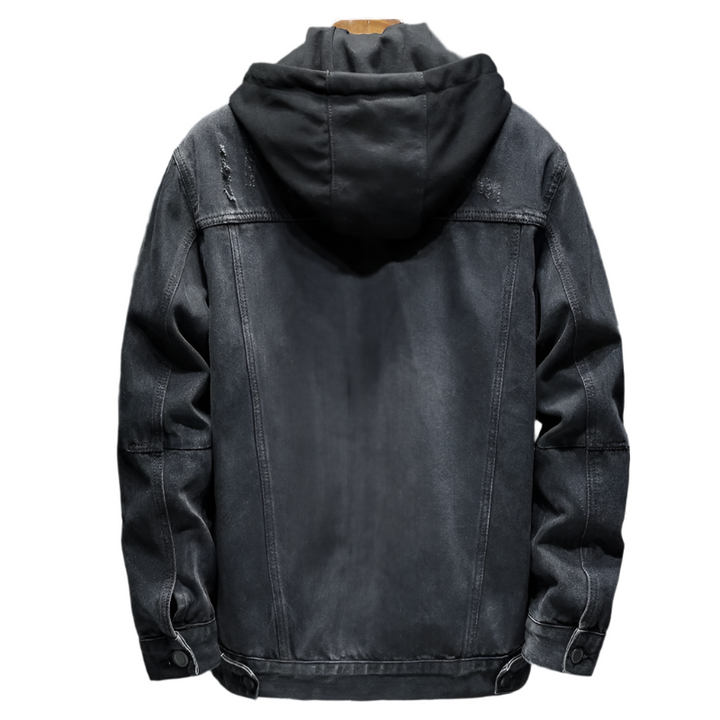 Men’s 2-in-1 Denim Jacket with Removable Inner Layer - Saint Drako