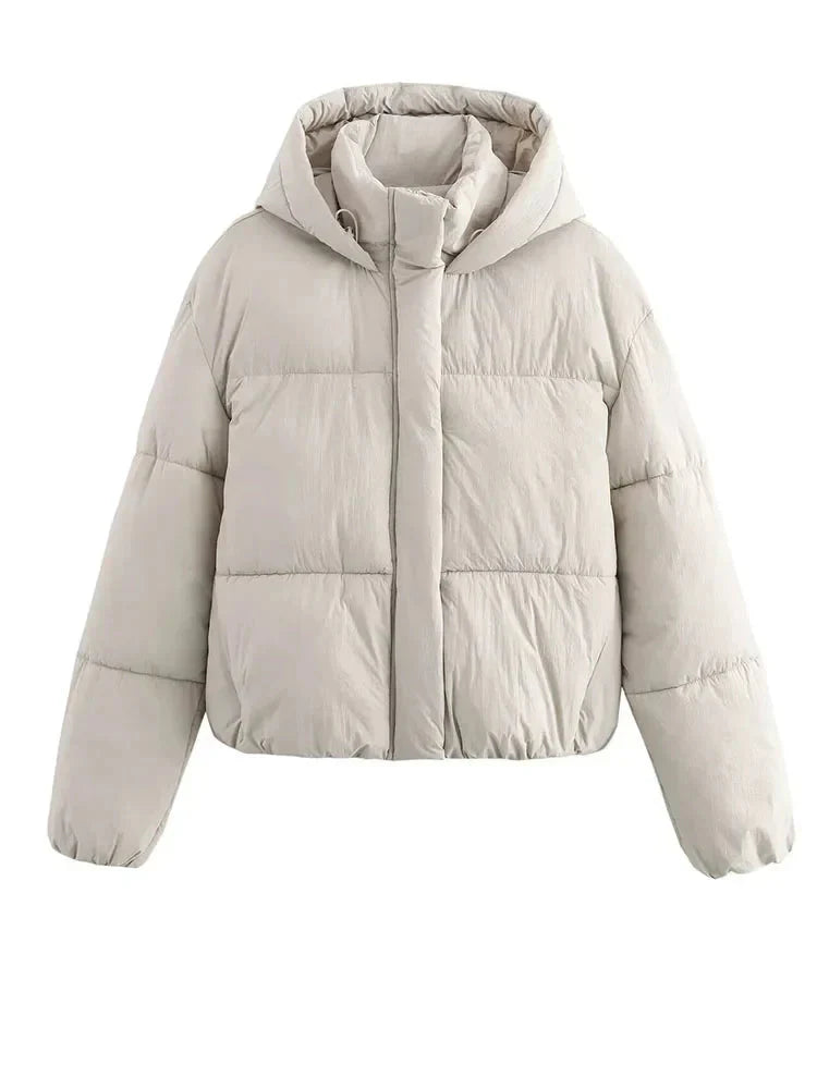 Milano Cropped Puffer Jacket