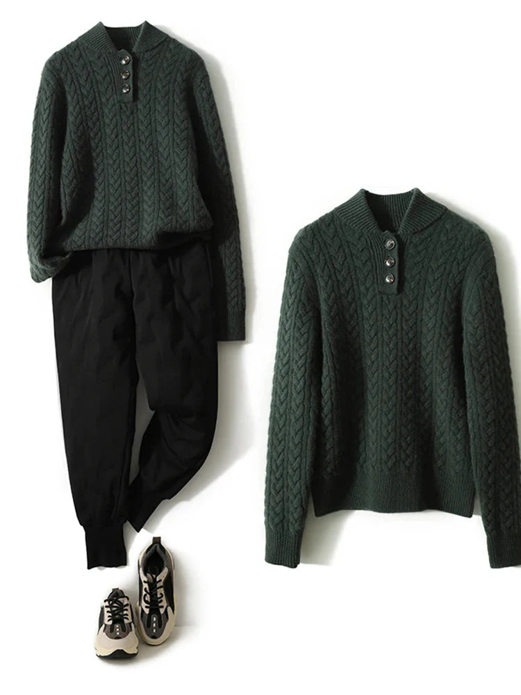 Monza Cable Knit Sweater