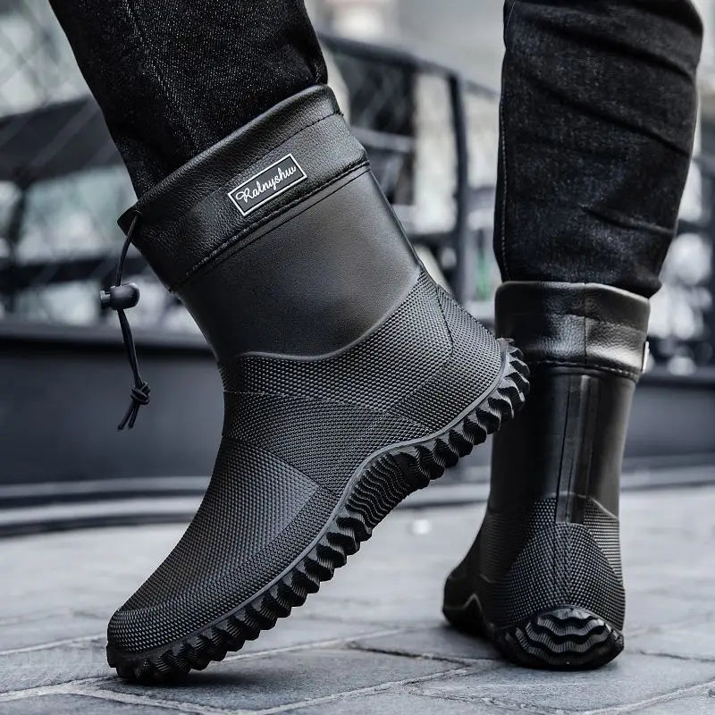 Bergen Waterproof Short Rain Boots - Saint Drako
