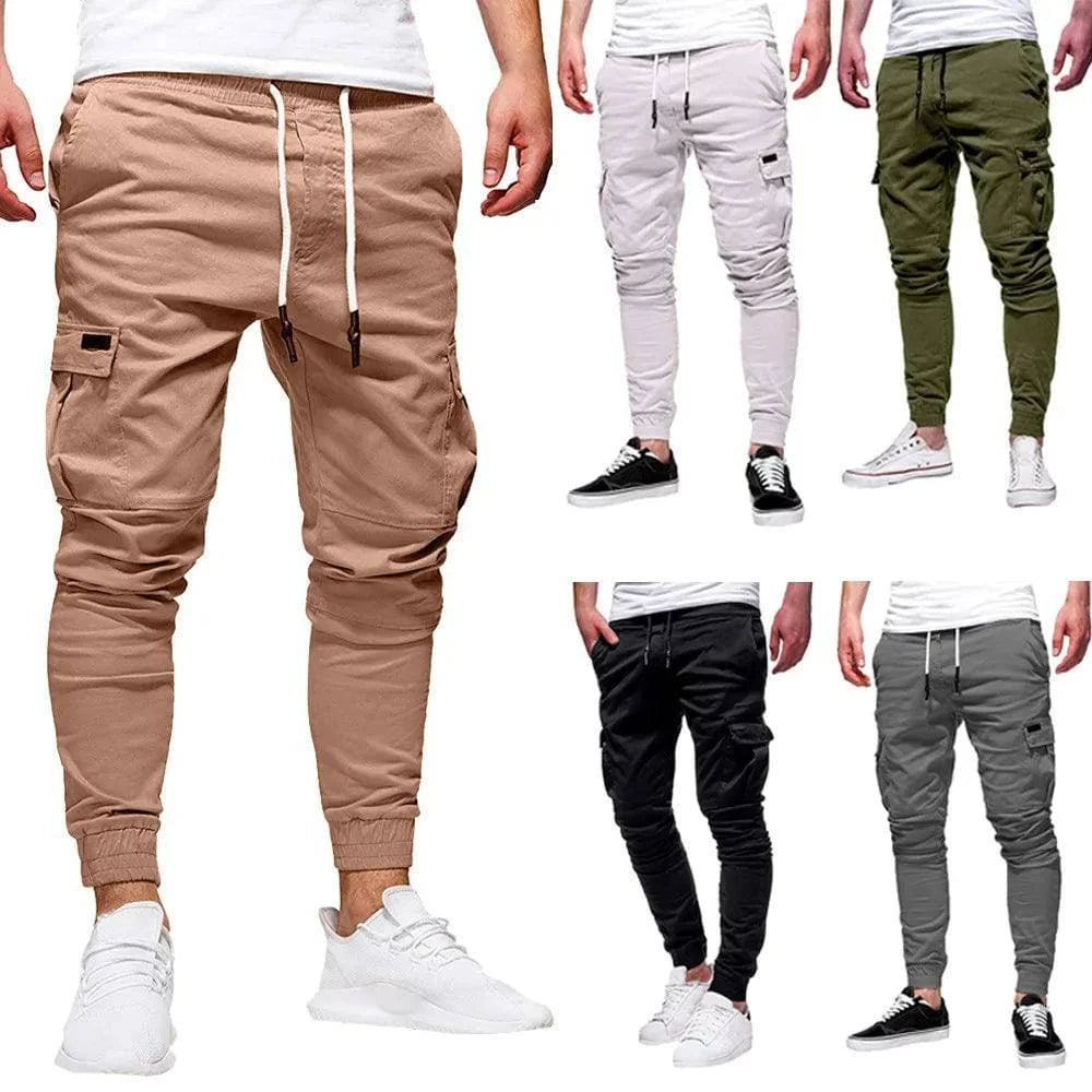 Men's Casual Cotton Joggers - Saint Drako