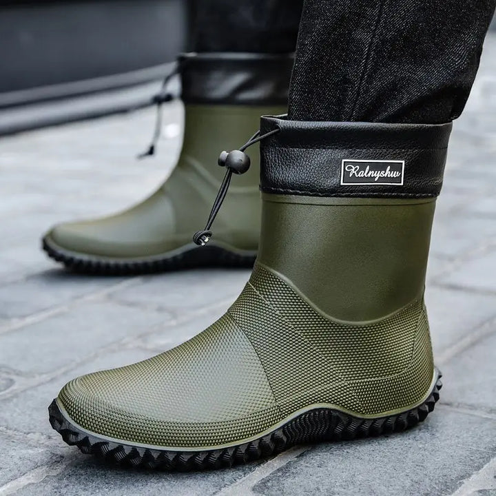 Bergen Waterproof Short Rain Boots - Saint Drako