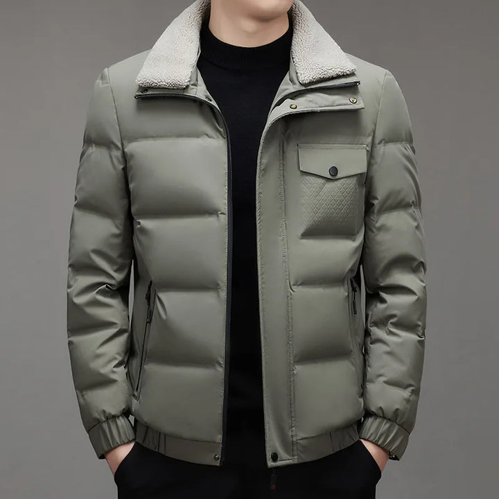 Luca Lustrino Men's Down Jacket - Saint Drako