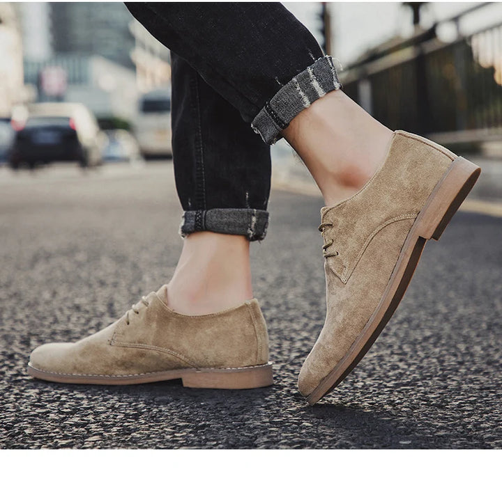 Trento Suede Lace-Up Shoes - Saint Drako