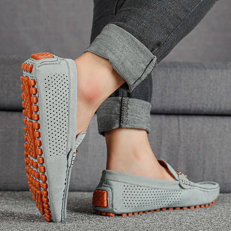 Adrian Leather Slip-On Loafers - Saint Drako