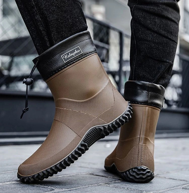 Bergen Waterproof Short Rain Boots - Saint Drako