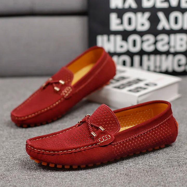 Adrian Leather Slip-On Loafers - Saint Drako