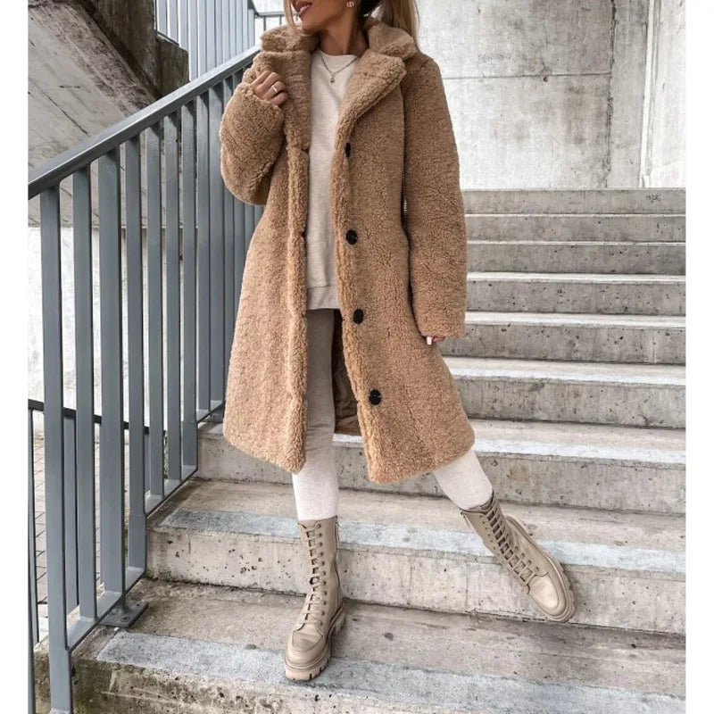 Milano Faux Shearling Coat