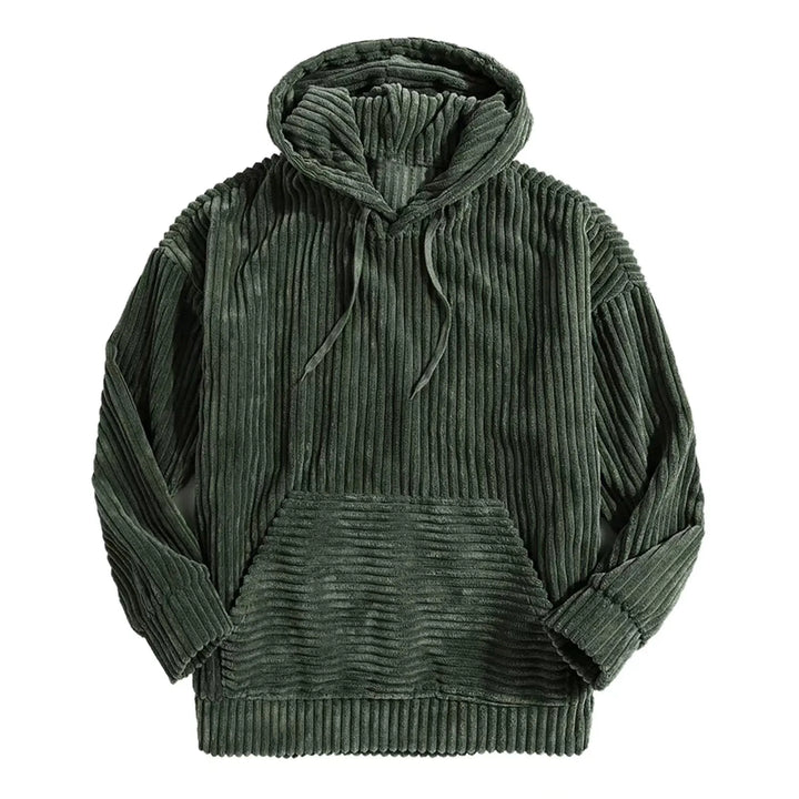 Lazaro Corduroy Hoodie Sweatshirt - Saint Drako
