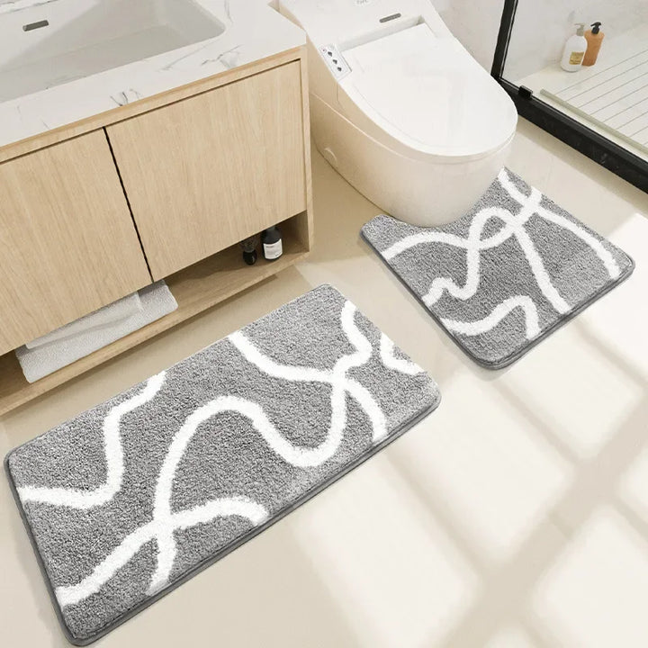 LoftLine Bathroom Floor Mat Collection