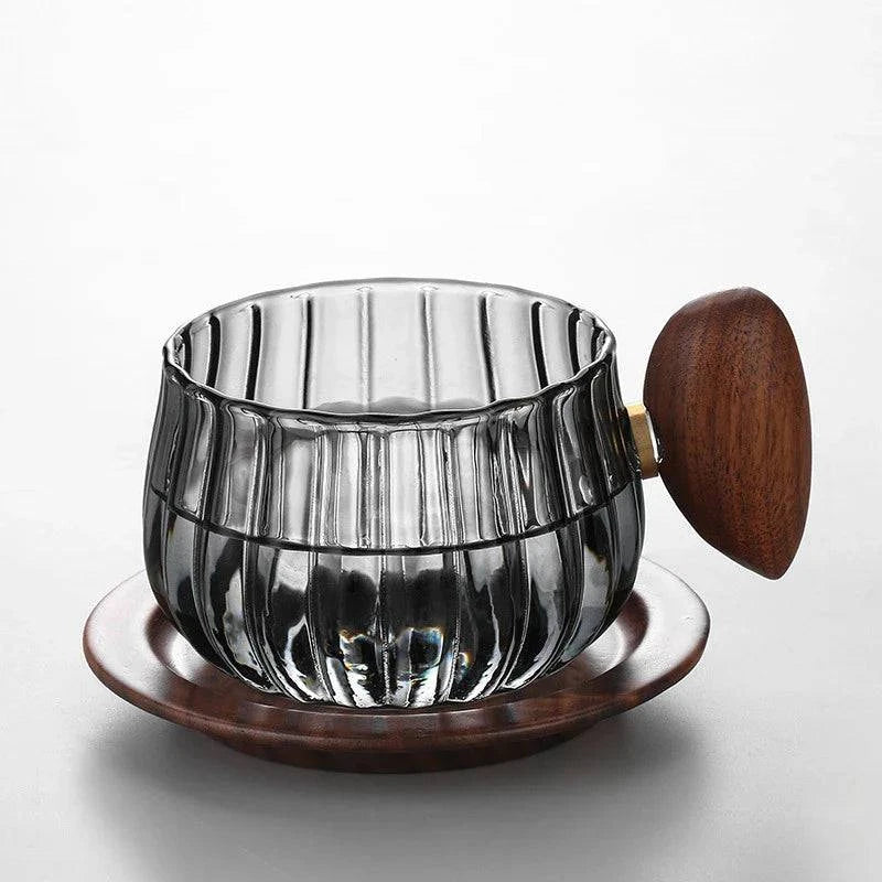 Lacrima Wooden Glass Mug - Saint Drako