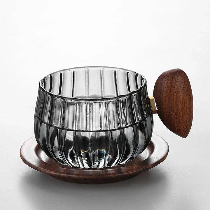 Lacrima Wooden Glass Mug - Saint Drako