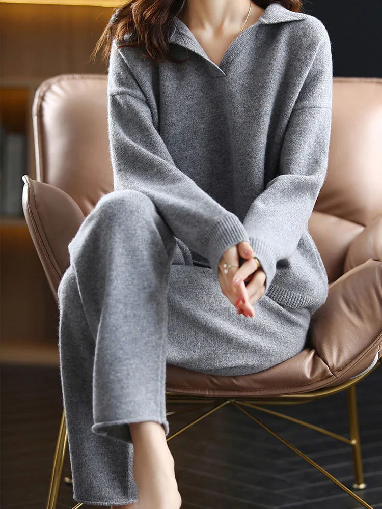 Savona Polo Knit Set